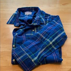 Old Navy long sleeve plaid shirt